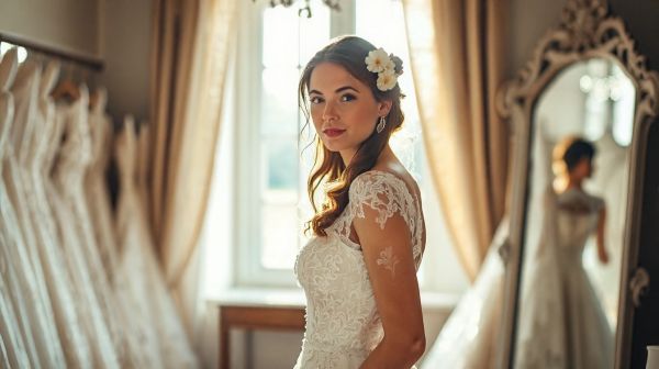 Découvrez les robes de mariée personnalisées à Saint-Étienne