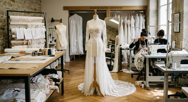 Robes de mariée sur mesure à Saint-Étienne pour une élégance unique